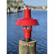 12" Original LED Industrial Guard Post Mount Light, 400-Barn Red, Ribbed | Customer Submission