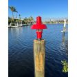 12" Original LED Industrial Guard Post Mount Light, 400-Barn Red, Ribbed | Customer Submission