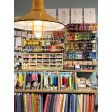 16" Aero Nautical LED Chain Hung Pendant, 550-Yellow, 975-Galvanized Chain, Grey Cloth Cord, Standard Cast Guard, Clear Glass | Photo Courtesy of Catherine Clark