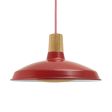 16" Marathon LED, 400-Barn Red, Maple Wood, CRZ-Red Chevron Cord
