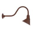 10" Fire Chief, 605-Rust, G22 Gooseneck Arm
