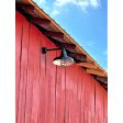 14" Union Nautical LED Gooseneck, 106-Matte Black, G14 Arm, Wire Guard, Clear Glass, Decorative Backing Plate, Hex Cover | Customer Submission