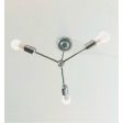 Downtown Minimalist 3-Light Chandelier, 975-Galvanized, 12" Stem | Customer Submission