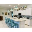 (3) 18" Outback Pendant, 311-Jadite, Standard White Cord, With Cap, 200-White, Guard, Ribbed Glass | Customer Submission