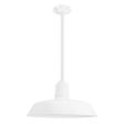 16" The Original™, 200-White, 18" Stem, Hang Straight Canopy