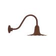 12" Seaside, 605-Rust, G11 Gooseneck Arm