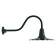 16" Seaside, 300-Dark Green, G22 Gooseneck Arm