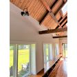 Acorn LED Schoolhouse Sconce, 106-Matte Black, Clear Glass | Photo Courtesy of Customer