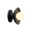 Kao Wall Mount Light, 100-Black
