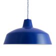 42" Avalon LED, 700-Royal Blue, CSUW-Blue & White Cloth Cord