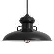30" Laramie, 100-Black, CGG-Standard Cast Guard, 400-Barn Red, CLR-Clear Glass