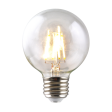 LED Clear G25 350 Lumen Bulb - On