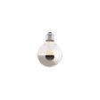 LED Silver Bowl G25 400 Lumen Bulb - Off