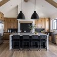 Oxford LED Stem Pendant, 100-Black
