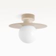 16" Cassidy LED Pendant Flush Mount Light, 630-Beige