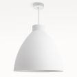 Oxford LED Stem Pendant Light, 206-Matte White