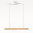 35" Suora, Ash Wood, Single Canopy, 206-Matte White