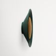 16" Carver LED Wooden Diffuser Light, 300-Dark Green, Oak Wood Diffuser