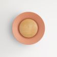 16" Carver LED Wooden Diffuser Light, 430-Soft Clay, Maple Wood Diffuser