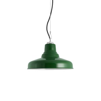 14" Union, 307-Emerald Green, CSB-Black Cloth Cord