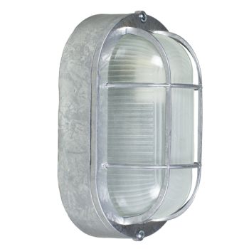 Amidships Bulkhead Wall Mount Light Fixture | Large, 975-Galvanized