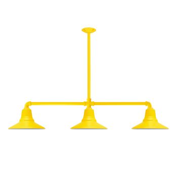 Aero 3-Light, 500-Buttery Yellow, 18" Arms, Standard Canopy