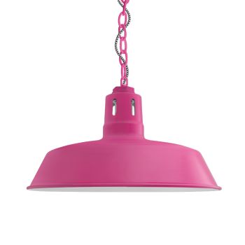 16" The Original™ Vented Chain Hung, 490-Magenta, Narrow Slot Vents, Black & White Cloth Cord