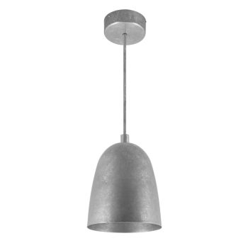 10" Egg LED Stem Mount, 975-Galvanized