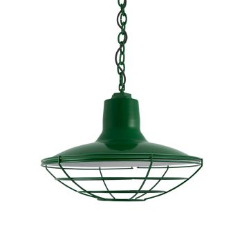 14" Dominion, 307-Emerald Green, Wire Cage, SBK-Standard Black Cord