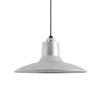 16" Dominion LED, 975-Galvanized, SBK-Standard Black Cord