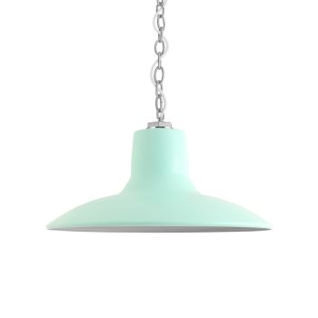 16" Dominion LED, 370-Mint, Mounting in 975-Galvanized, SWH-Standard White Cord