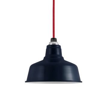 10" Esso LED, 705-Navy, CSR-Red Cloth Cord