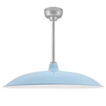 28" Sinclair Stem Mount, 715-Delphite, Mounting in 975-Galvanized