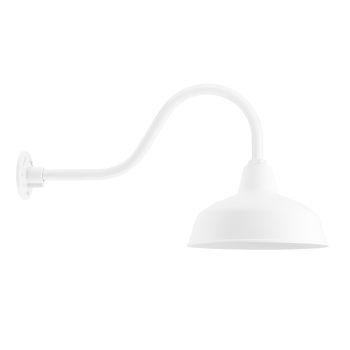 14" Avalon, 200-White, G22 Gooseneck Arm