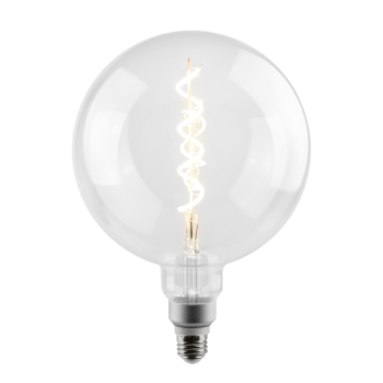 LED Clear G63 300 Lumen Bulb - On