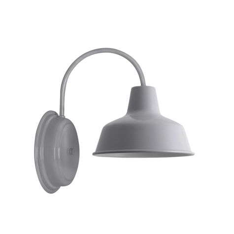 8" Austin Wall Sconce, 800-Industrial Grey