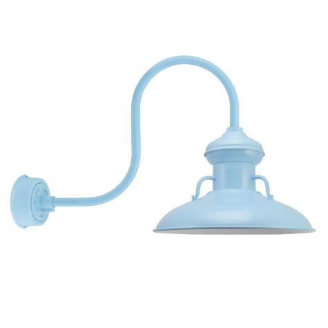 16" Laramie LED, 715-Delphite Blue, G32 Gooseneck Arm