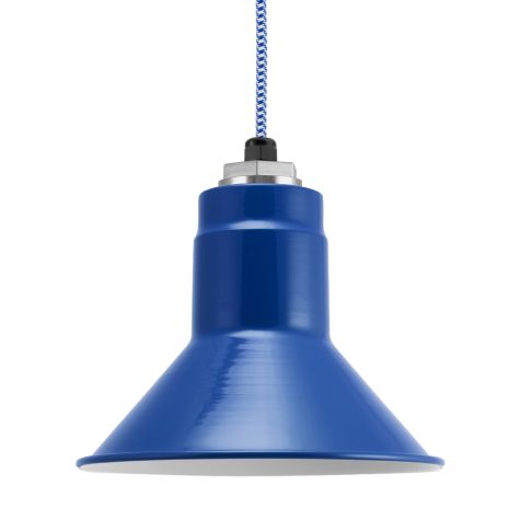 Canal Pendant, 700-Royal Blue, CSUW-Blue & White Cloth Cord