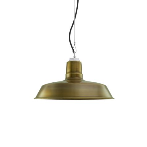16" The Original™ Studio Light, 998-Natural Weathered Brass, CSB-Black Cloth Cord