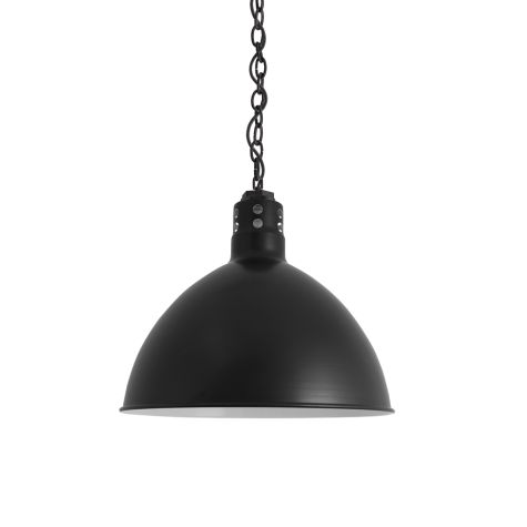 16" Wilcox Vented, 100-Black, Circle Vents, SBK-Standard Black Cord