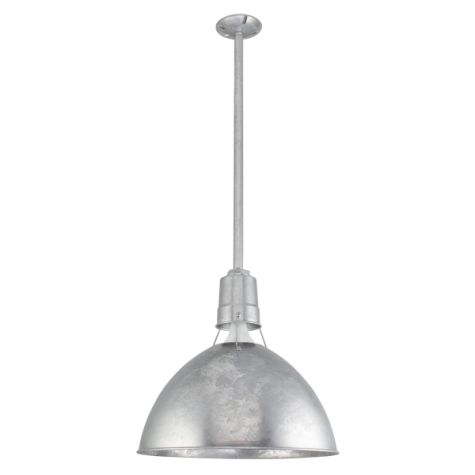 16" Wilcox Uplight, 975-Galvanized, 18" Stem