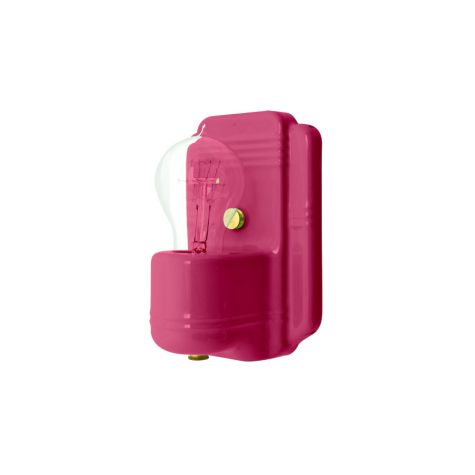 Kao Wall Sconce, 490-Magenta, Nostalgic Edison-Style Victorian 25W Light Bulb