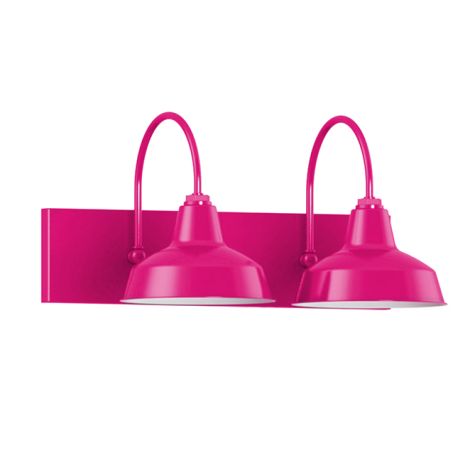 10" Austin 2-Light Vanity Sconce, 480-Magenta