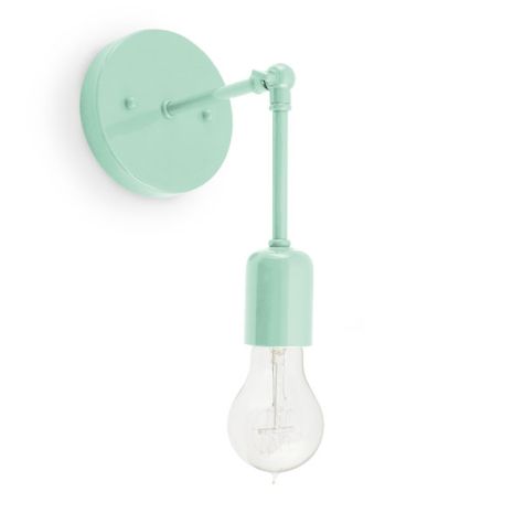 Downtown Minimalist Adjustable Sconce, 311-Jadite, Nostalgic Edison-Style 1890 Era Victorian 40W Bulb