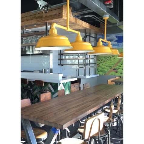 Bombe 2-Light, 500-Buttery Yellow | Photo Courtesy of Customer