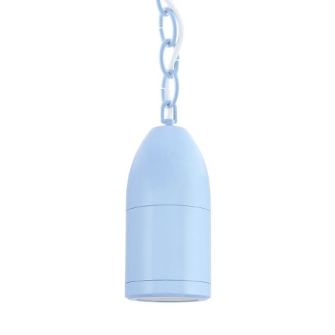 Bullet Chain Hung LED Pendant, 715-Delphite PTMP, SWH-Standard White Cord