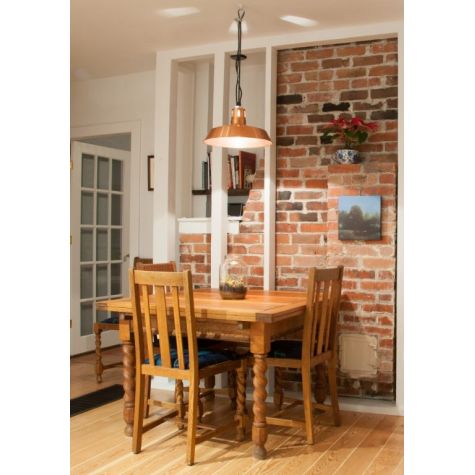 16" Original, 995-Natural Raw Copper, Narrow Slot Vent | Customer Submission
