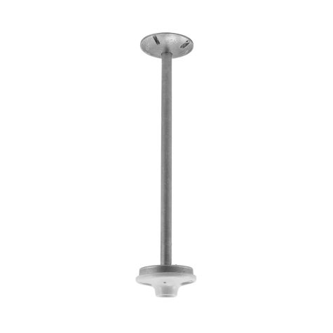 Retro Renovation Porcelain & Galvanized Pendant