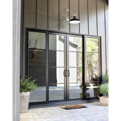 14" The Original™ Warehouse Gooseneck Light, 100-Black, G64 Gooseneck Arm in 975-Galvanized | Photo Courtesy of Shauna from The House of Silver Lining