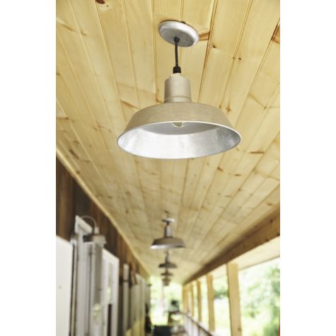 (7) 14" The Original™, 975-Galvanized, SBK-Standard Black Cord | Photo Courtesy of Red Rose Motel and Tavern